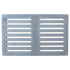 Griglia ghisa fuoco ceneriera caminetto e stufa a legna cm 19,5x31,3. GRICAM313X195