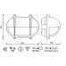 Lampada Ovale in Ottone Lucido con Schermo a Visiera Art.0751-2434
