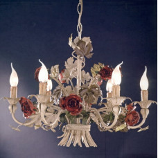 Lampadario Rose Art. L.5105/6  Dec. 05