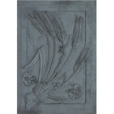 Lastra in ghisa per caminetto spiga cm 50×h.70. PIAORN47