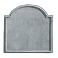Piana in ghisa per rivestimenti caminetto Deco cm 60xh.60. PIAORN49