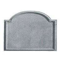 Lastra in ghisa per focolare Deco cm 80xh.60 . PIAORN50