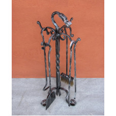 Kit attrezzi focolare ferro. CFI-3163
