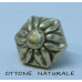 Tappo Fiore radiatore ottone, Passo 1/2. 13289