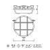 Tartaruga Tonda Grande in Ottone Lucido Art.0751-2027 Tartaruga Tonda Grande in Ottone Lucido Art.0751-2027