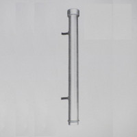 Tubo Pluviale Grondaia In Ghisa Dritto cm 100 diametro mm 80. TPL80X1D