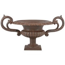 Vaso esterno in ghisa per giardino, veranda. XHCFI73 H. cm 37