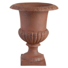 Vaso esterno in ghisa per veranda, terrazzo, giardino. XHCFI62-AR Ø cm 24