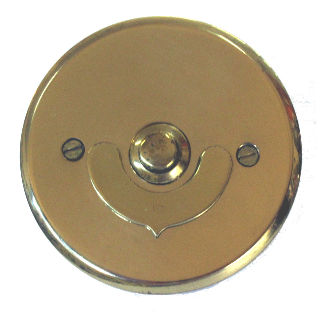 Pulsante Campanello In Ottone 16mm - Interruttore Momentaneo Impermeabile 36V 2A Con Morsetti A Vite Per Casa E Ufficio