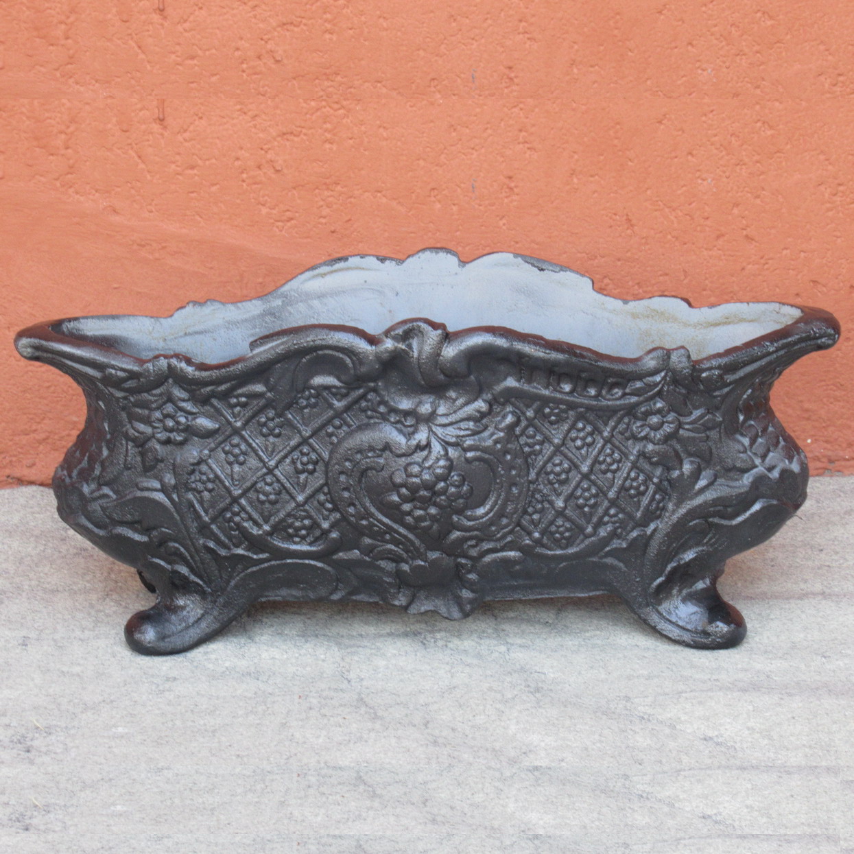 Vogue Fioriera In Resina Effetto Ceramica 20,3 Cm - Per Interni Ed Esterni, Resistente Alle Intemperie, Colore Terra, Senza Fori - 3