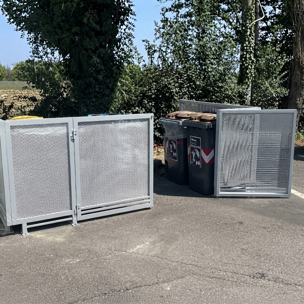 Copri bidoni pattumiera