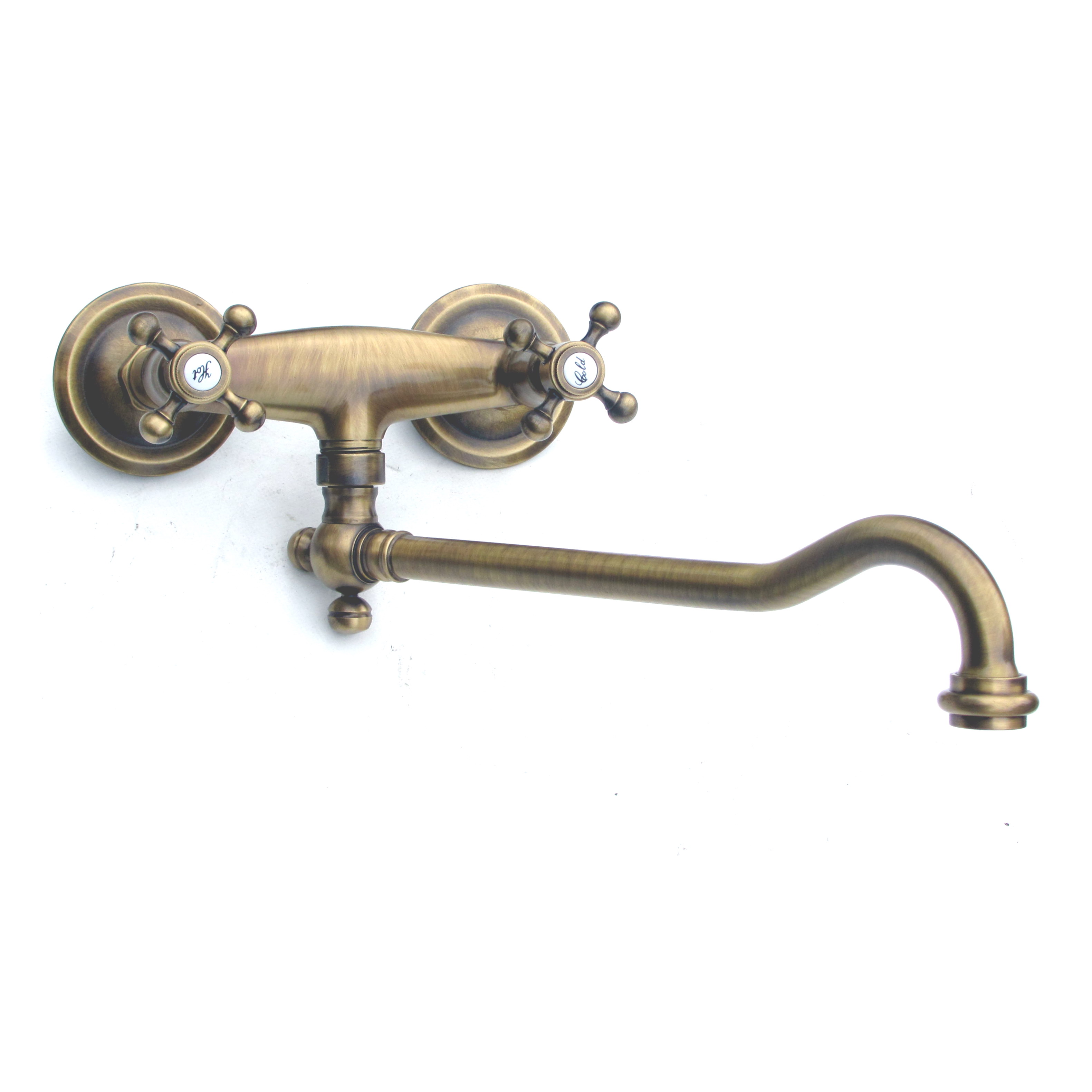 RUBINETTO LAVELLO A Muro Con Attacco Lavatrice EUR 84,20 - IT