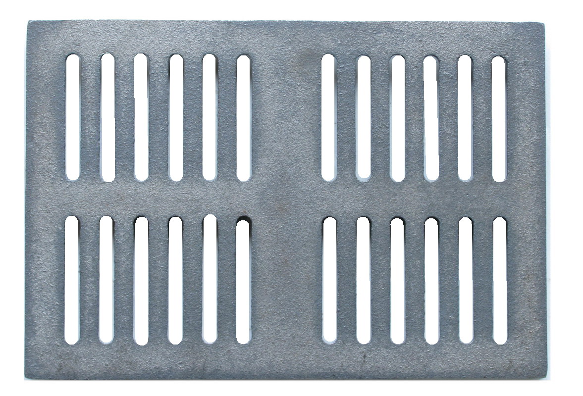 GRIGLIA PER STUFA A LEGNA IN GHISA CM 30 X 20 UNIVERSALE DF 704114 - ST 4