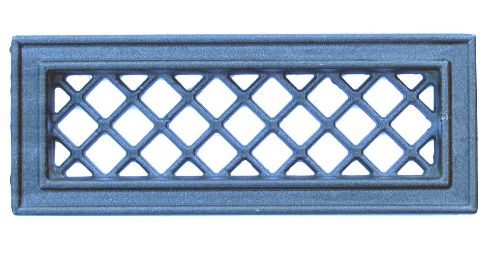 Griglie Ventilazione In Alluminio Alucratis - 2 Pezzi Rettangolari 48x6 Cm, Per Mobili E Locali - Foto 3