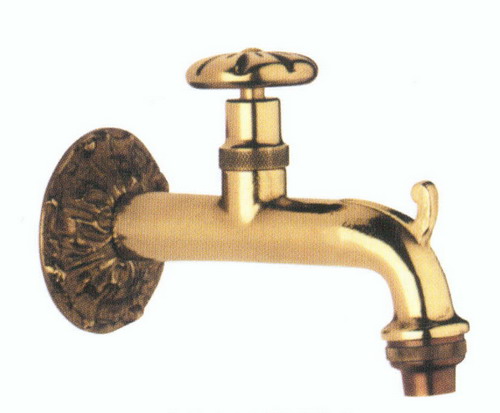 Rubinetto Doppio per Fontana da Giardino in Ottone Morelli Double | Leroy Merlin