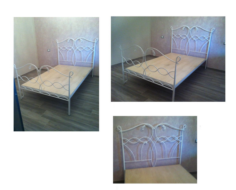 Letto in ferro battuto